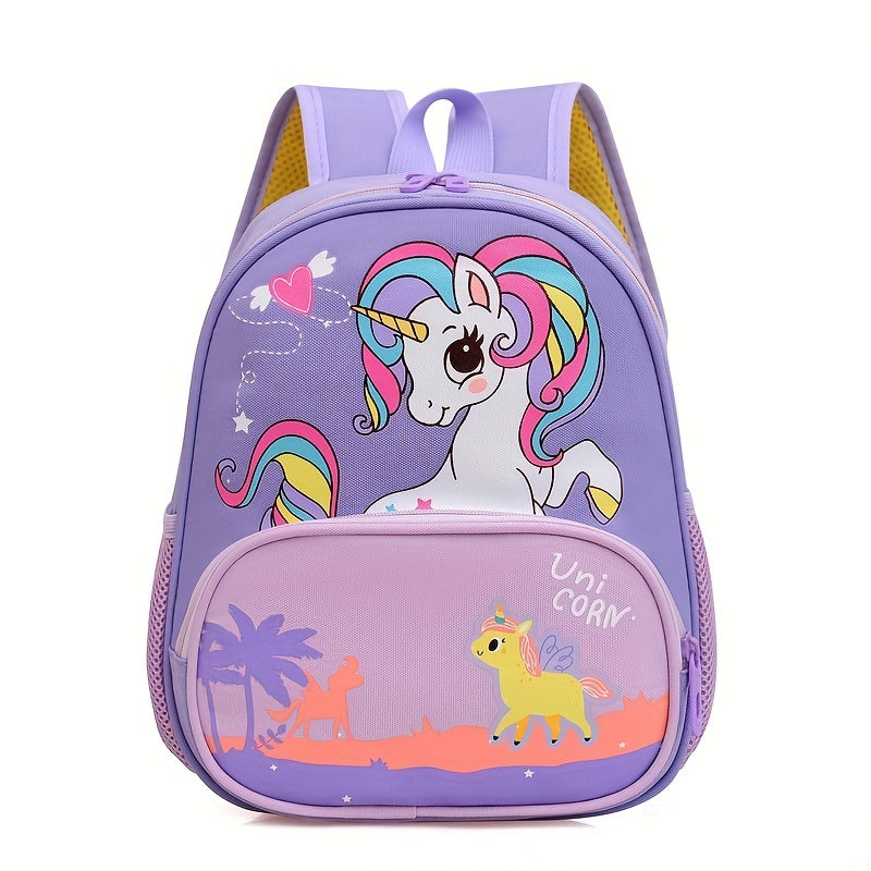 Kindergarten Lightweight Spine Protection Cartoon Schoolbag