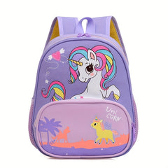 Kindergarten Lightweight Spine Protection Cartoon Schoolbag