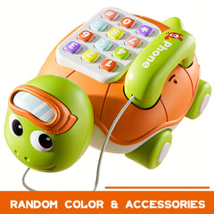 Baby Multifunctional Toy Music Turtle Telephone