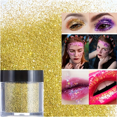 Colorful Large Capacity Body Glitter for Face, Lip, Eye - DIY Nail Accessories