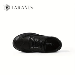 TARANIS Classic Solid Low Top Loafer Shoes For Boys