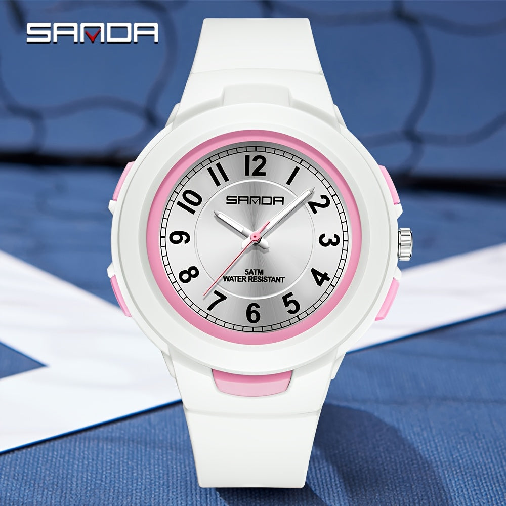 SANDA Youth Sports Watch Unisex Solid Gift