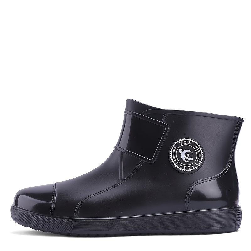 Waterproof High Top Rain Boots Anti slip Ankle Boots