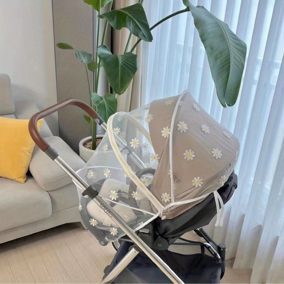 Baby Stroller Mosquito Repellent Cover Sun Visor Sun Protection
