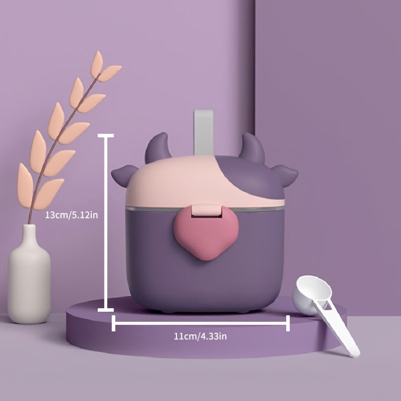 Baby Food Box Sealed Storage Portable Formula Dispenser