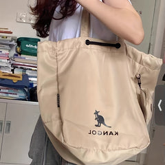 Large Capacity Waterproof Nylon Tote Bag for Women