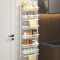 Adjustable Wall Mounted Storage Rack for Kitchen and Bathroom