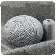 Medium Thick Cashmere Yarn Wool Ball for Scarf Knitting