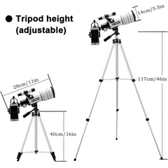 Afterwave F30070 Celestial Telescope 70mm 99X HD Coating