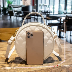 Girls Rhombus Embossed Crossbody Bag for Party Holiday Gift