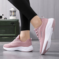 Women's Letter Graphic Running Shoes Outdoor Mesh Sneakers