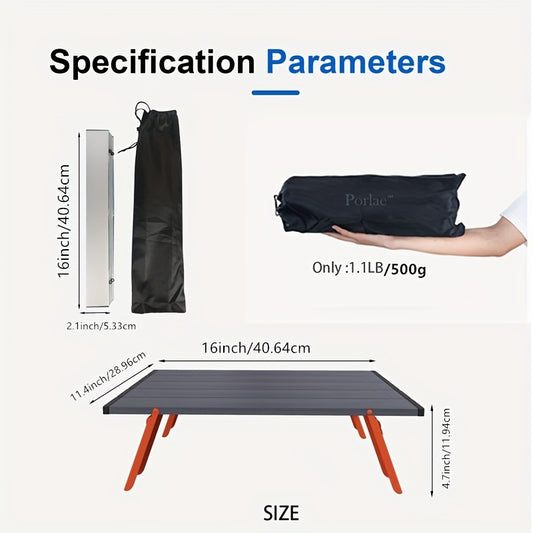 Foldable Beach Table Portable Camping Table