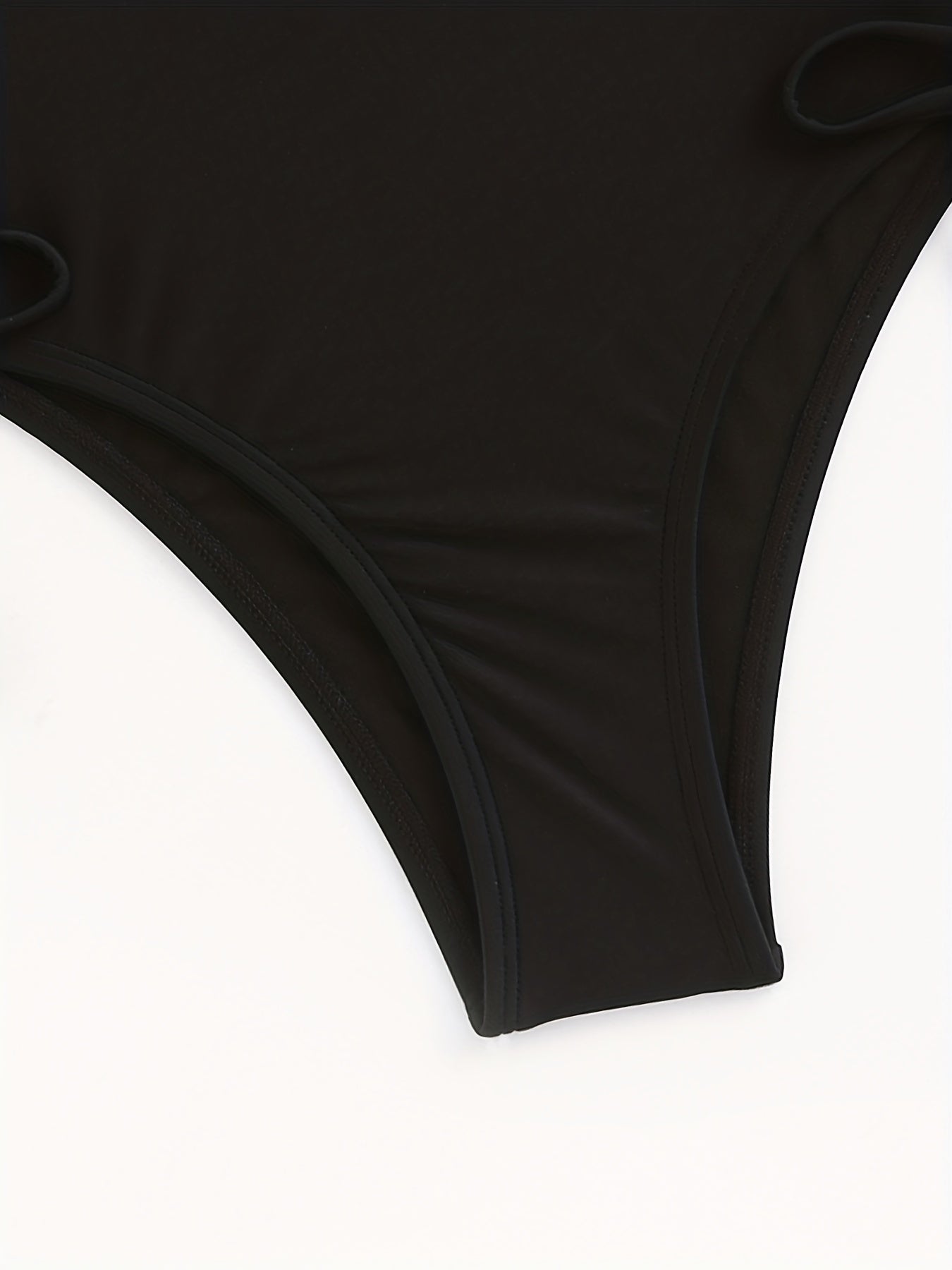 Sexy Criss Cross Strap Tie Side Bikini Bottom