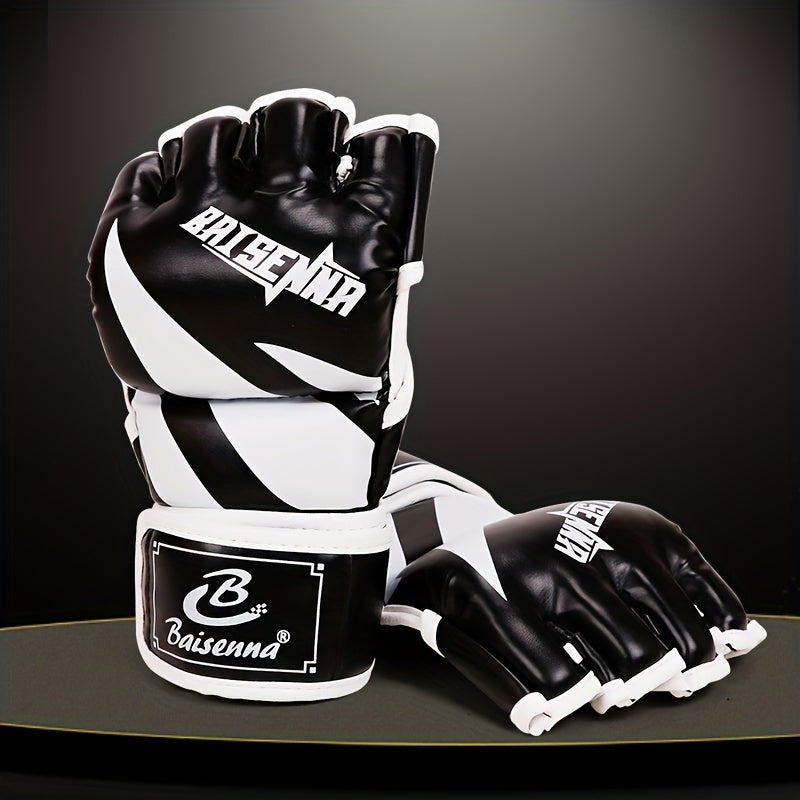 Professional Half Finger MMA Boxing Gloves Thicken and Comfortable