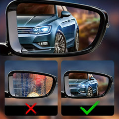 2pcs Car Mirror Film Rainproof Waterproof Anti Fog HD Protection Sticker