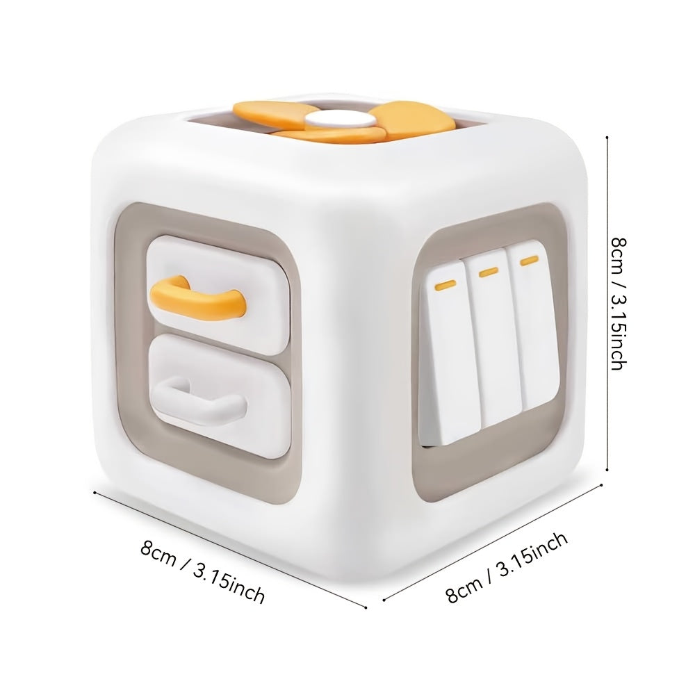 6 Sided Busy Cube for Kids Interactive Finger Training Toy