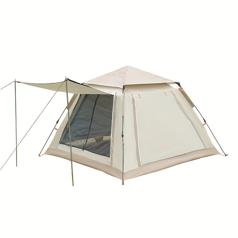 Quick Opening Portable Camping Tent Rainproof Silver Sunscreen