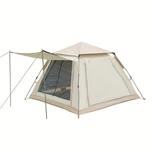 Quick Opening Portable Camping Tent Rainproof Silver Sunscreen