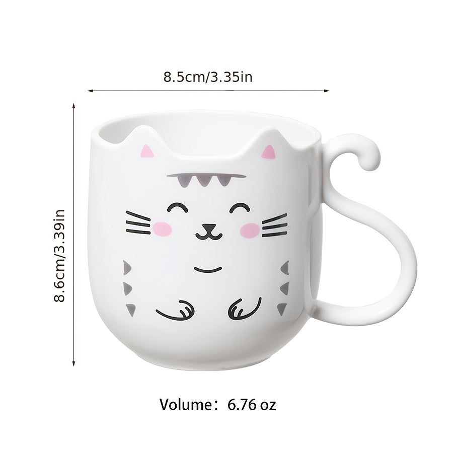 Cartoon Cat Mug for Home and Travel