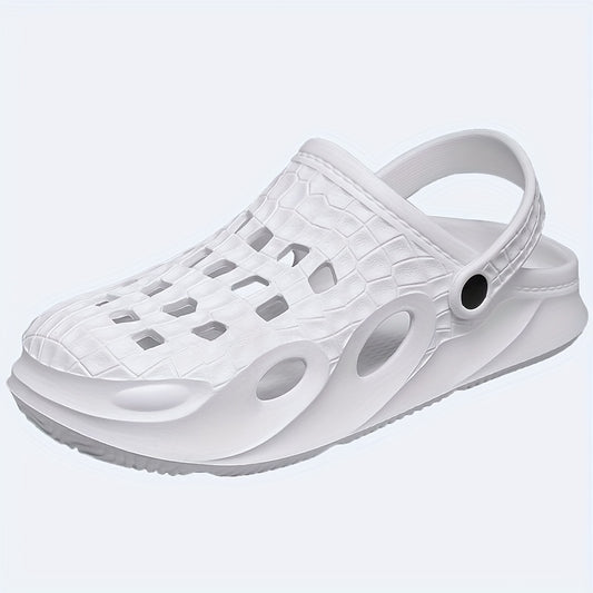 Men's Lightweight Hollow Out Sandals Slip On Clogs