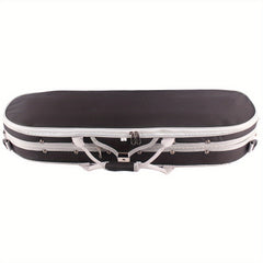 4/4 Violin Case Bag Box High Storage Flannel Built-in Hygrometer