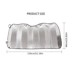 Car Sun Shade Curtain Sunscreen Heat Insulation Blackout