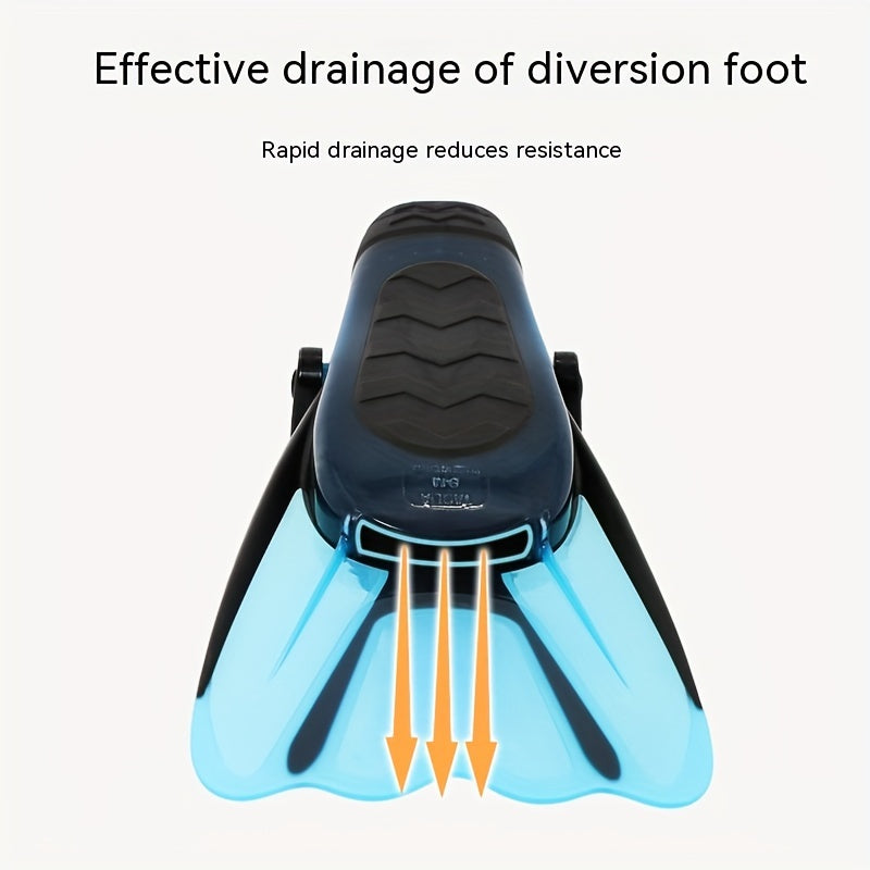 Adjustable Adult Diving Fins for Enhanced Swim Performance