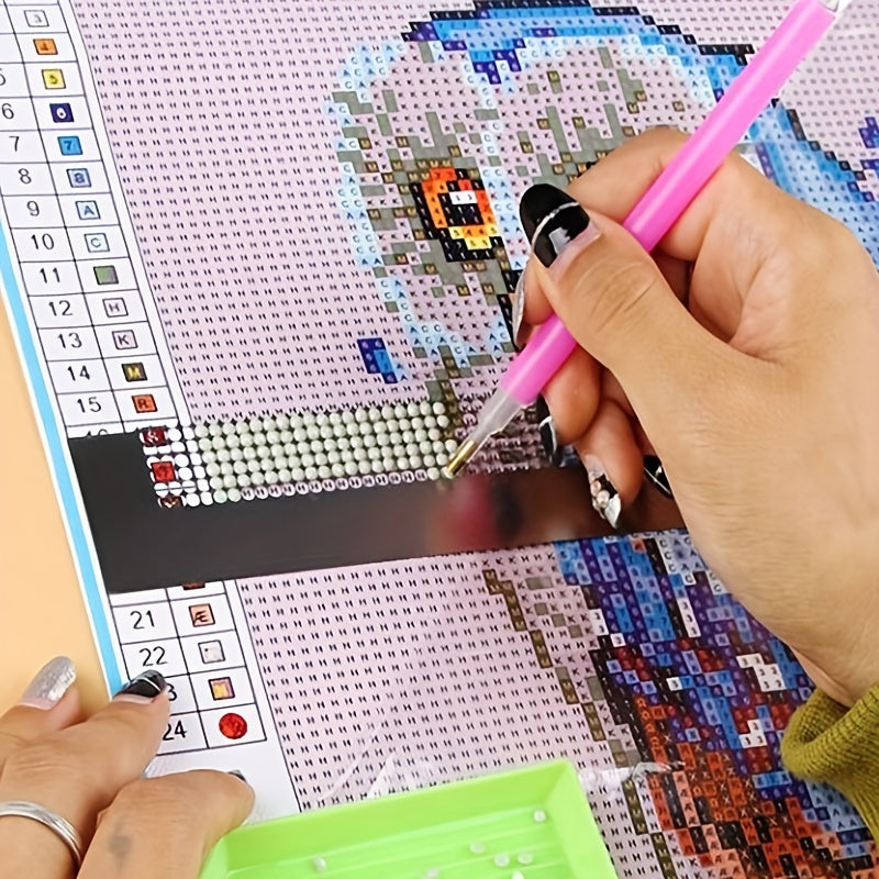 DIY Diamond Painting Cross Stitch Tools Ruler Drawing Square Round Diamond Embro