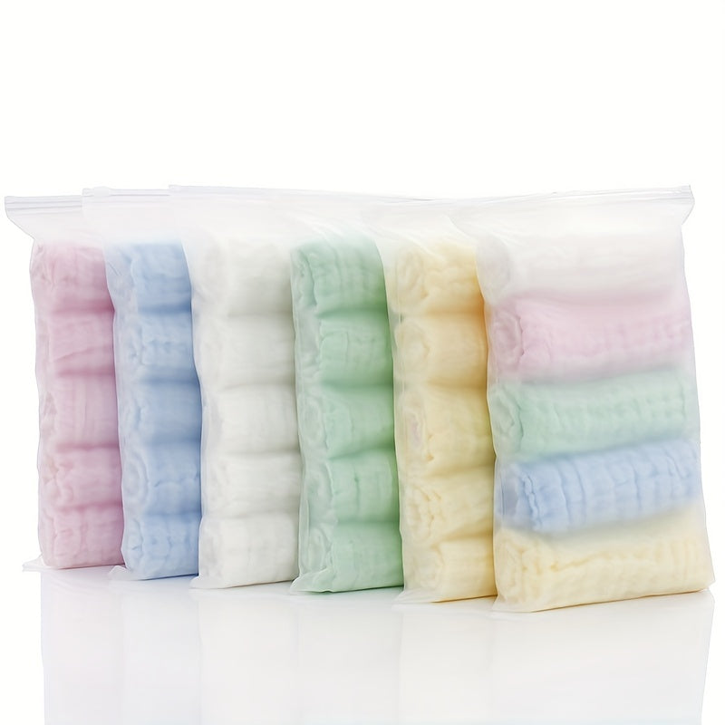 Soft Cotton Towels for Kids - Pack of 5