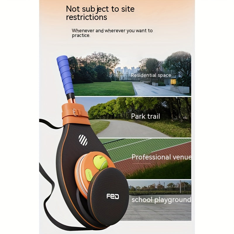 Aluminum Tennis Racket & Training Set