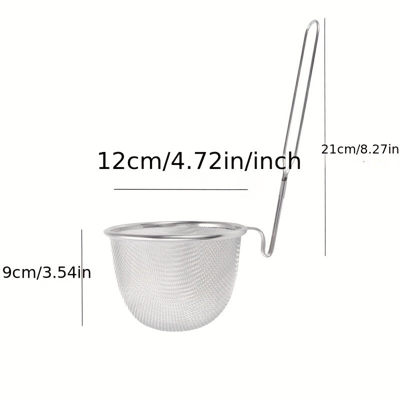 Stainless Steel Hot Pot Colander Ladle Large Filter Spoon