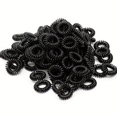 Spiral Hair Tie Style Hair Ring Elastic Ponytail Holder Hair Accessories