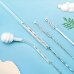 10-pack Nylon & Stainless Steel Insulation Cleaning Set Baby Bottle Brush