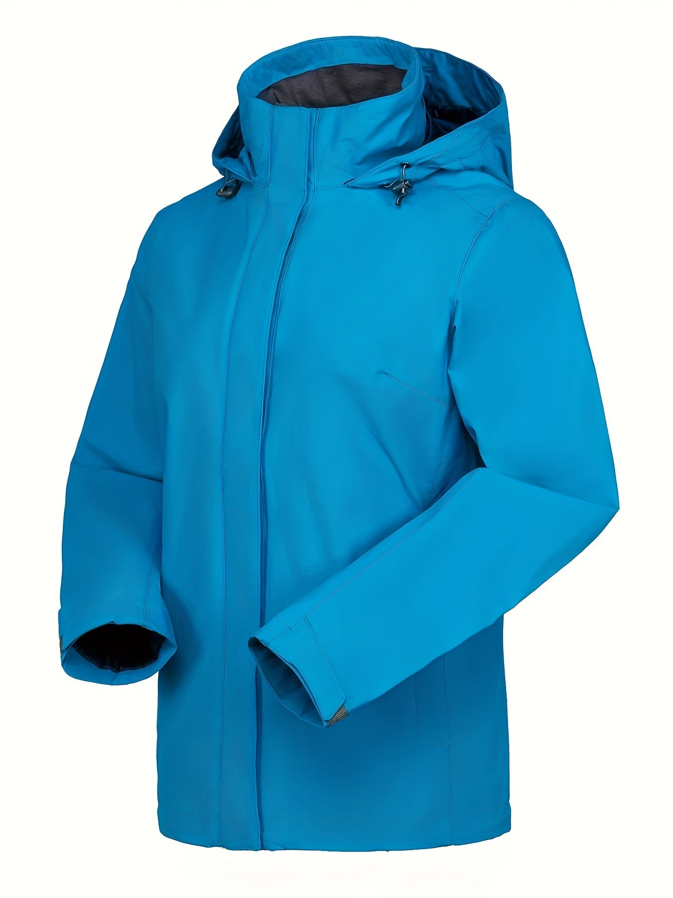 Women's Thermal Hooded Jacket Windproof Softshell Coat for Hiking
