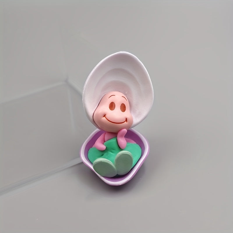 3pcs Oyster Collection Dolls Shell Dolls Cake Decorations