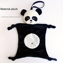 Infant Soothing Plush Toys Dolls Multifunctional Soothing Towels Baby Bib