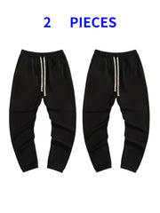 Men's Drawstring Casual Sweatpants for Running Gym