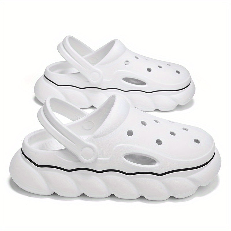 Women's Platform Hollow Out Clogs Lightweight Sandals