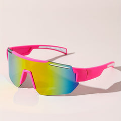 Y2K Sports Sunglasses Wrap Around Shield UV400