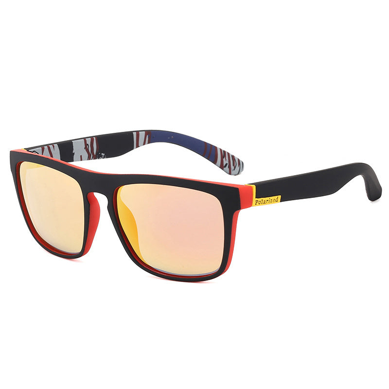 Men's Polarized Sunglasses Red Film Driving Sunglasses