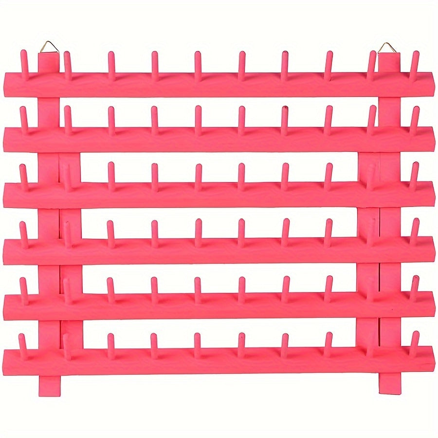Wooden Thread Storage Holder 60 Spool Sewing Embroidery Thread Rack