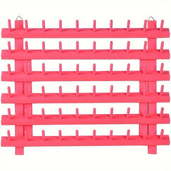 Wooden Thread Storage Holder 60 Spool Sewing Embroidery Thread Rack