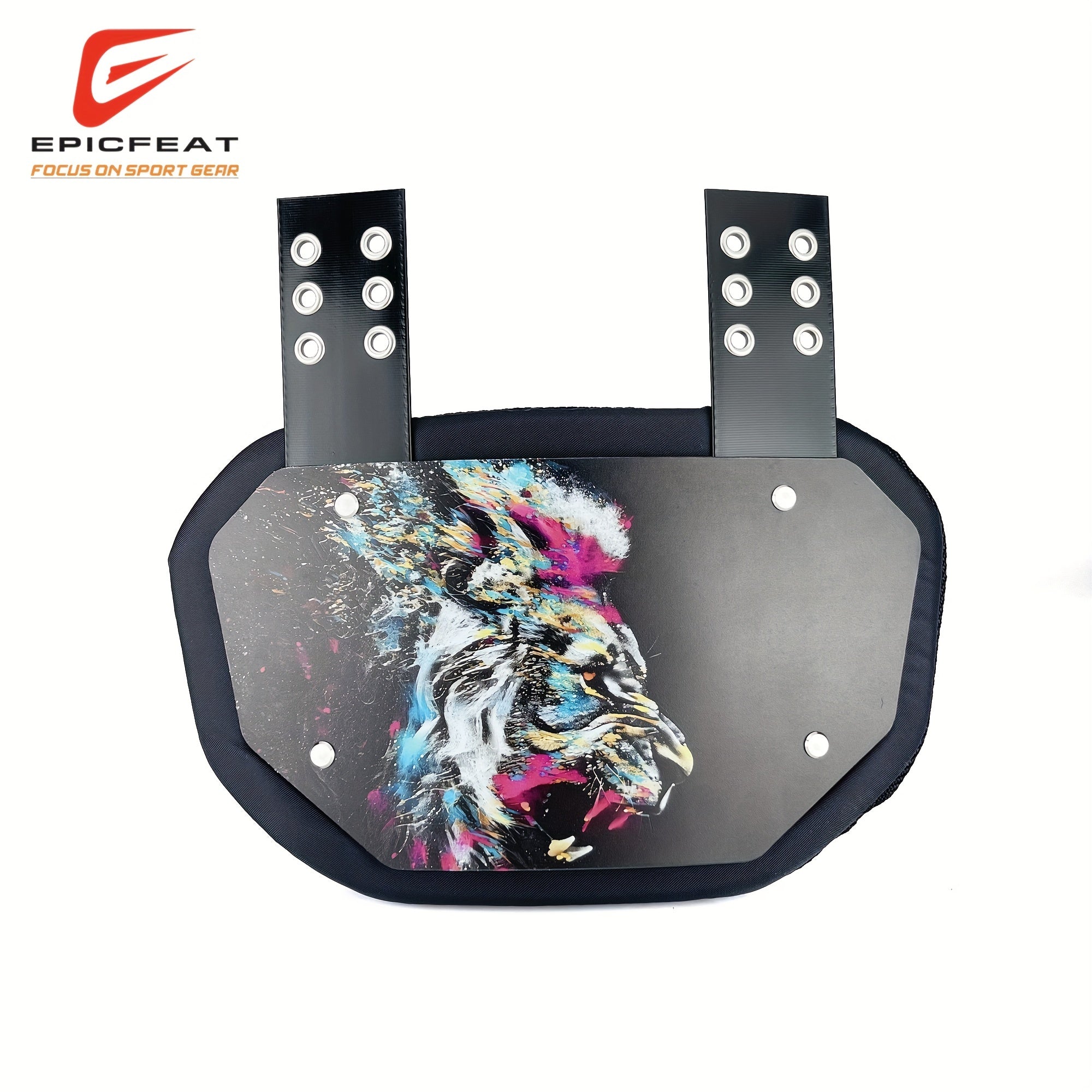 Beware Of Dog Football Back Plate Rear Back Protector