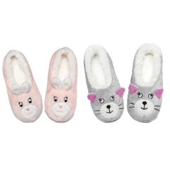 Cartoon Animal Fuzzy Socks Low Cut Floor Socks Women's Stockings