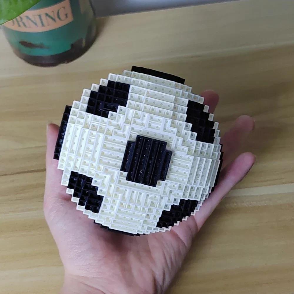Football Model Mini Building Blocks - Fun Gift Blocks for Ages 14+