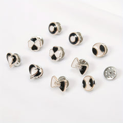 10pcs Scarf Pins Shirt Brooch Lapel Pins Women Hijab Clip Cardigan Sweater