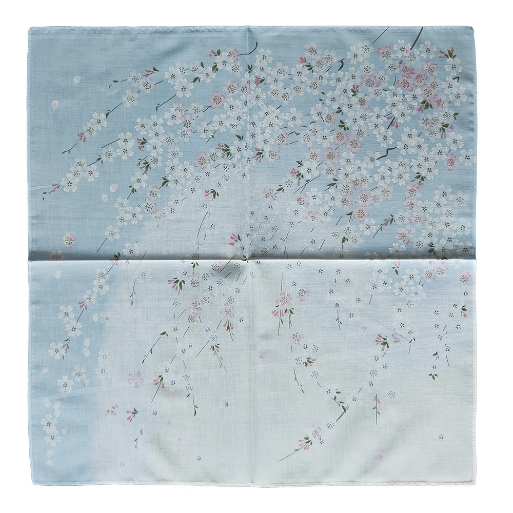 2PCS 42 Women's Printed Handkerchief Soft Absorbent For Wedding