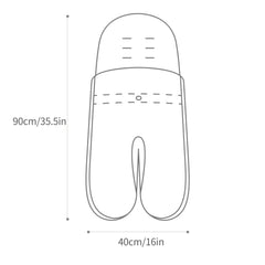 Winter Waterproof Baby Stroller Sleeping Bag Foot Cover