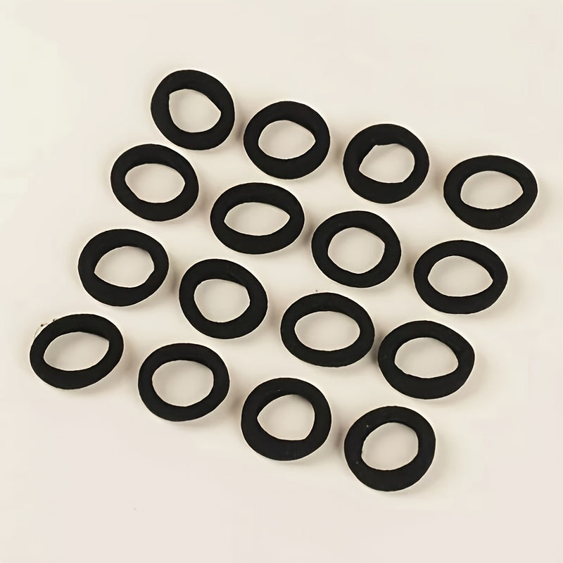 100pcs Girls Rubber Bands Elastic Hair Rope Hair Ring