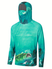 Men's UPF 50 Sun Protection Hooded Jacket